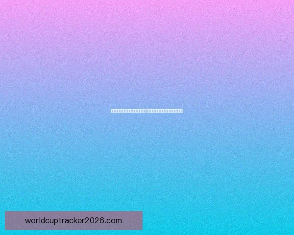 世界杯赛事预测与分析专家推荐 让你轻松掌握球队动向与胜负趋势